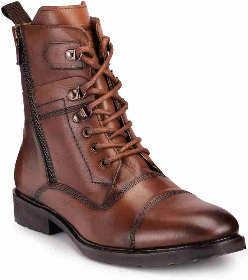 Teakwood leather boots new arrivals