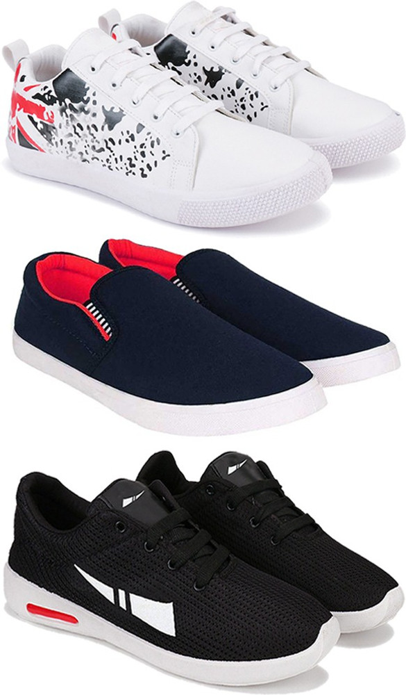 Earton Earton Casual Shoes For Men Waliking Canvas shoes Multicolour Pack Of 3 Sneakers For Men Buy Earton Earton Casual Shoes For Men Waliking Canvas shoes Multicolour Pack Of