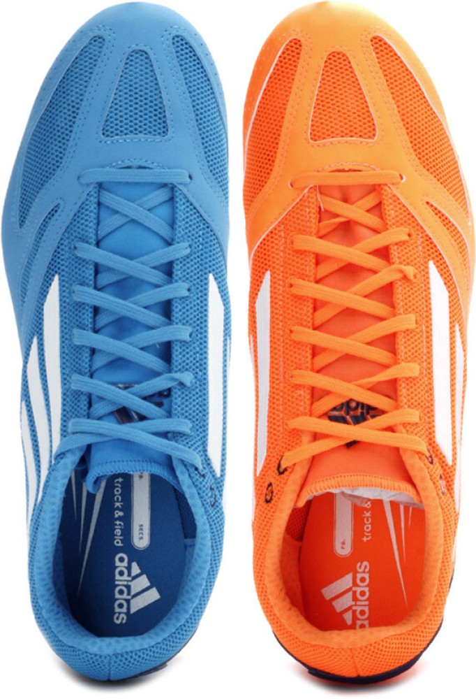 ADIDAS Techstar Allround 3 Dual Color Track Field Shoes For Men Buy White Blue Color ADIDAS Techstar Allround 3 Dual Color Track Field Shoes For Men Online at Best