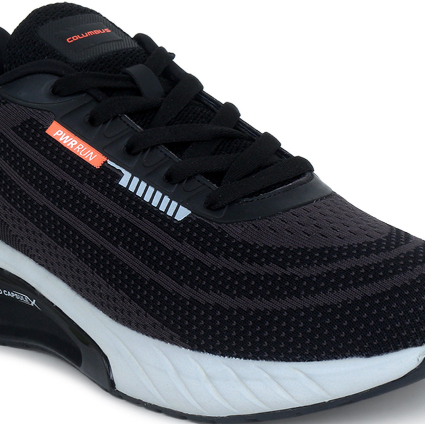 Columbus black running shoes sales