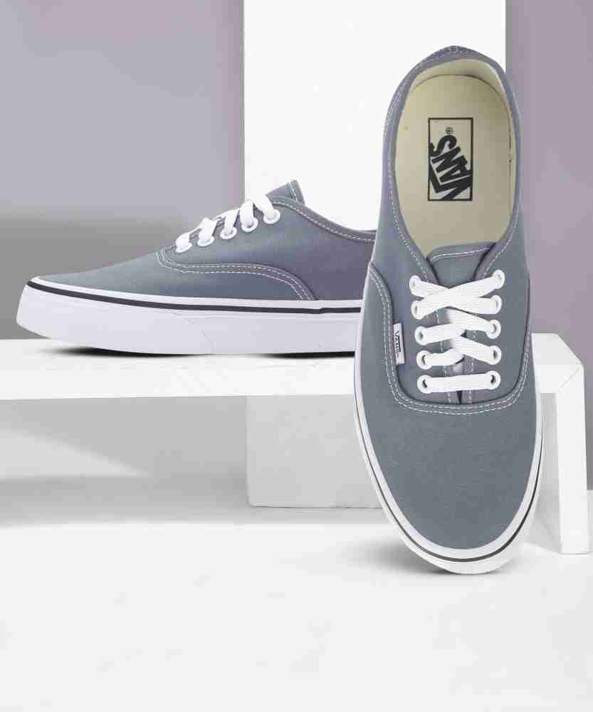 Light grey authentic vans best sale