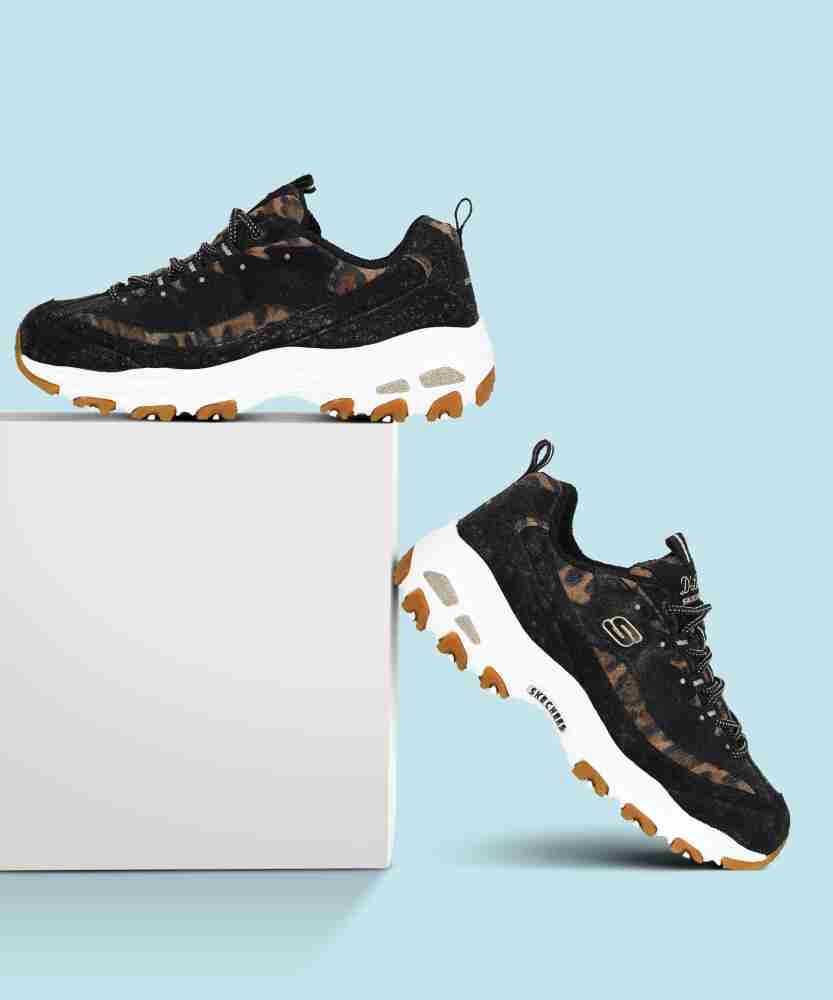 Skechers on sale d'lites leopard