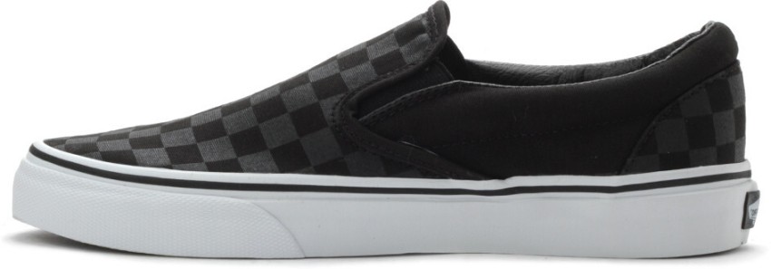 Vans Slip-On Black/White Checkerboard Shoes - Gordy's Bicycles