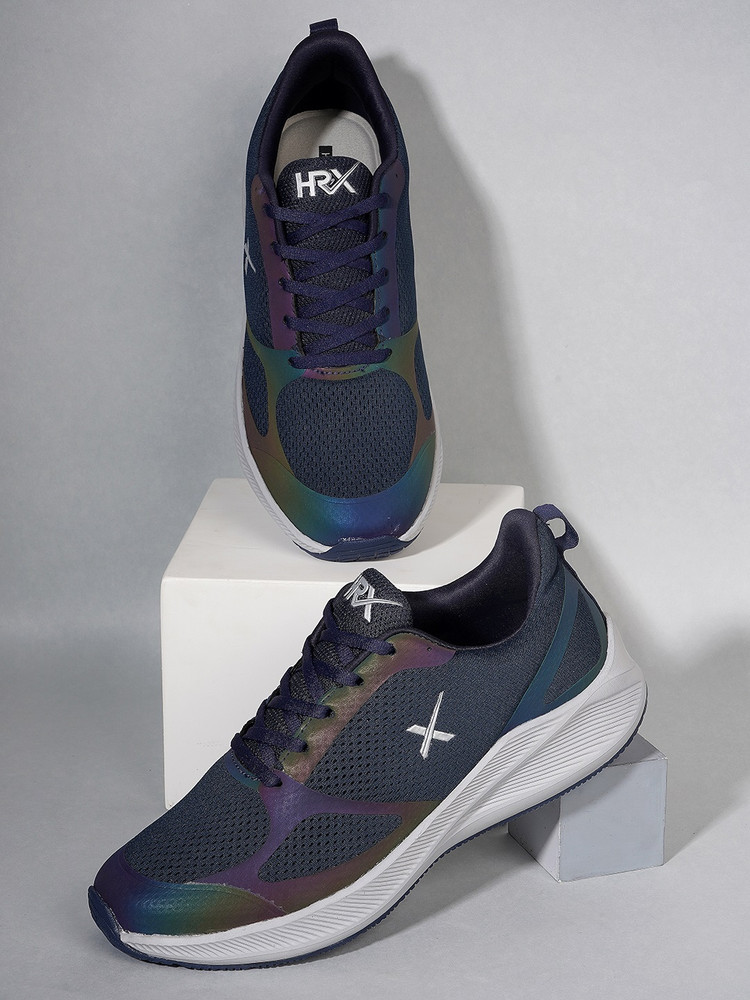 Hrx by hrithik roshan men navy blue running shoes hotsell