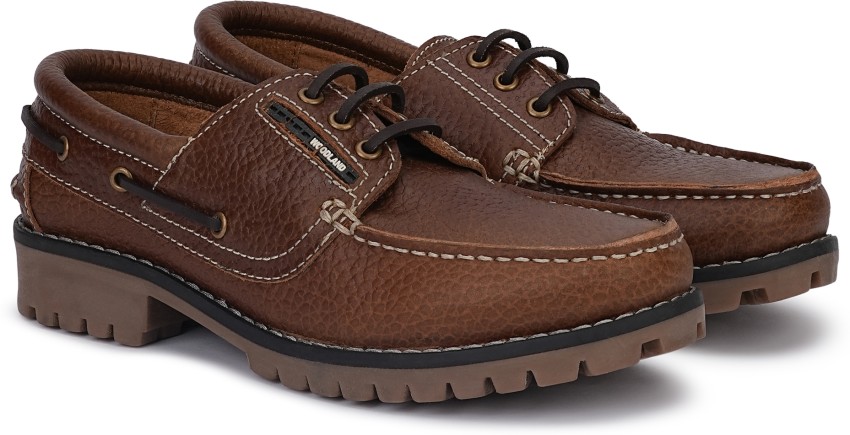 Old store boat shoes