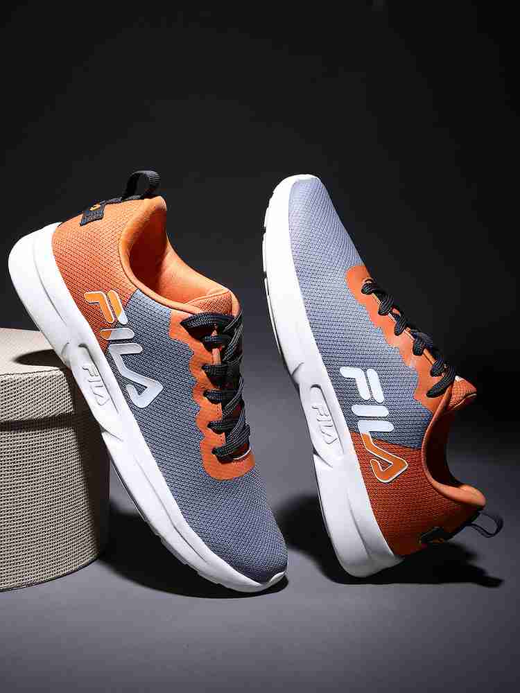 Fila running shoes new arrivals orange