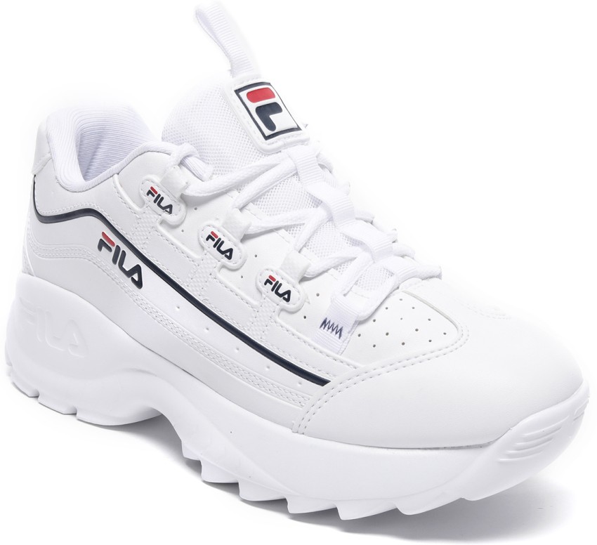 All white womens clearance fila