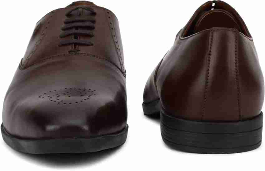 Louis Philippe Lace Ups : Buy Louis Philippe Men Brown Leather