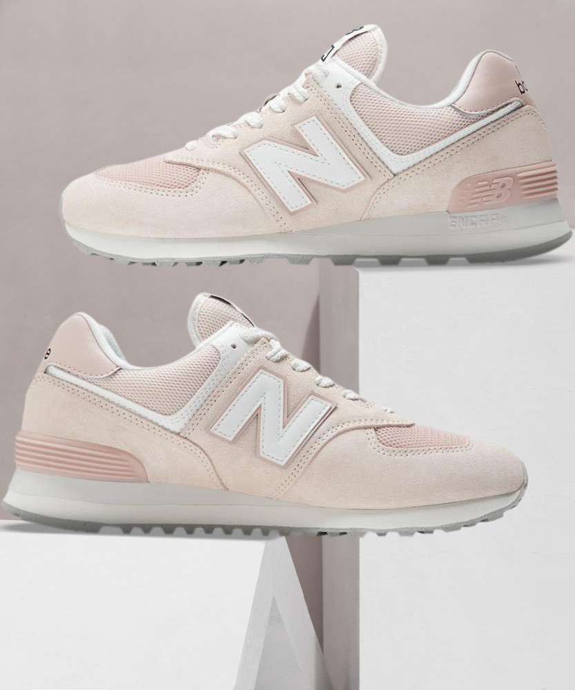 New balance 574 men pink 2025