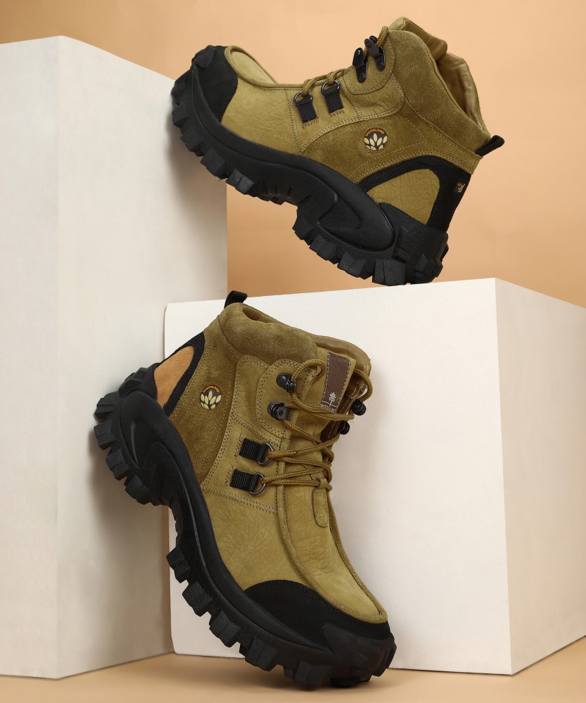 Buy Woodland Men's Khaki Casual Boots for Men at Best Price @ Tata CLiQ