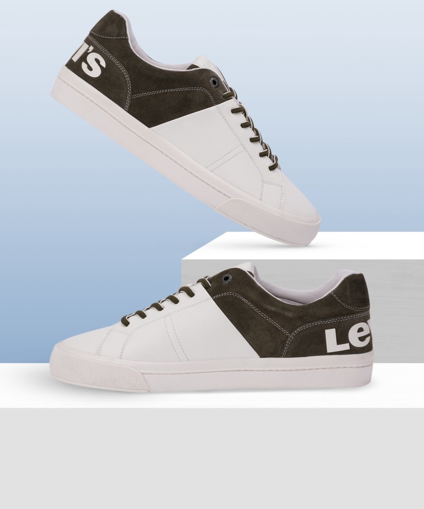 Levis white shoes flipkart best sale