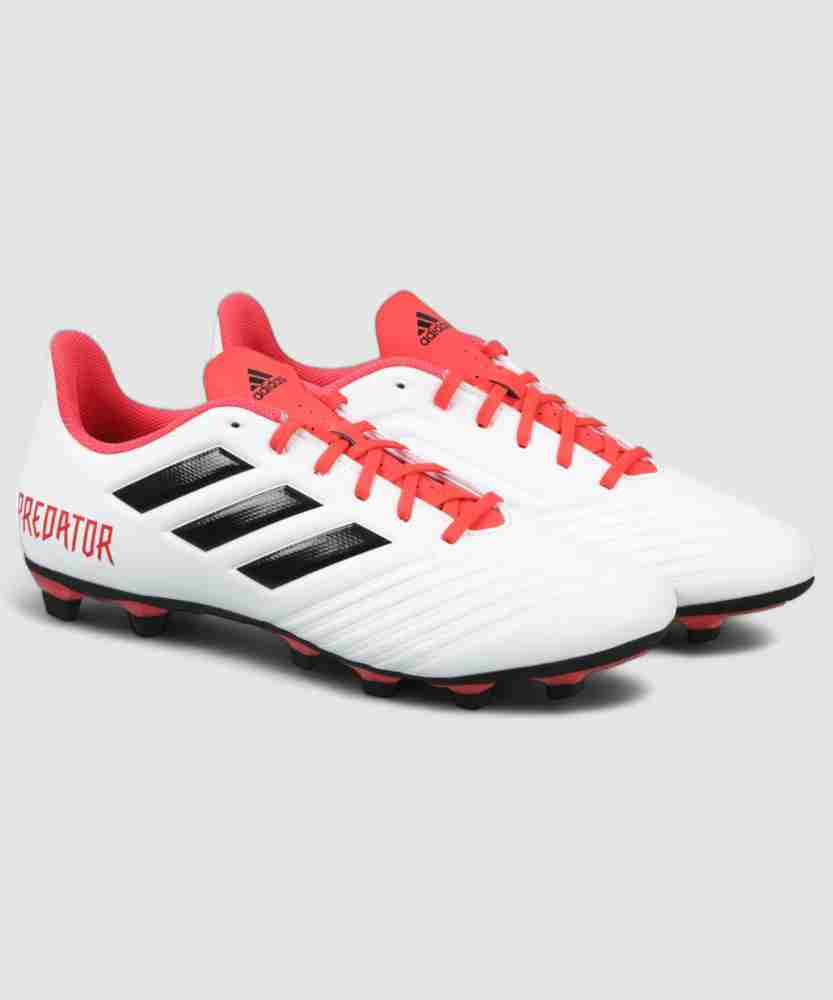 ADIDAS PREDATOR 18.4 FXG Football Shoes For Men Buy FTWWHT CBLACK REACOR Color ADIDAS PREDATOR 18.4 FXG Football Shoes For Men Online at Best Price Shop Online for Footwears in India Flipkart