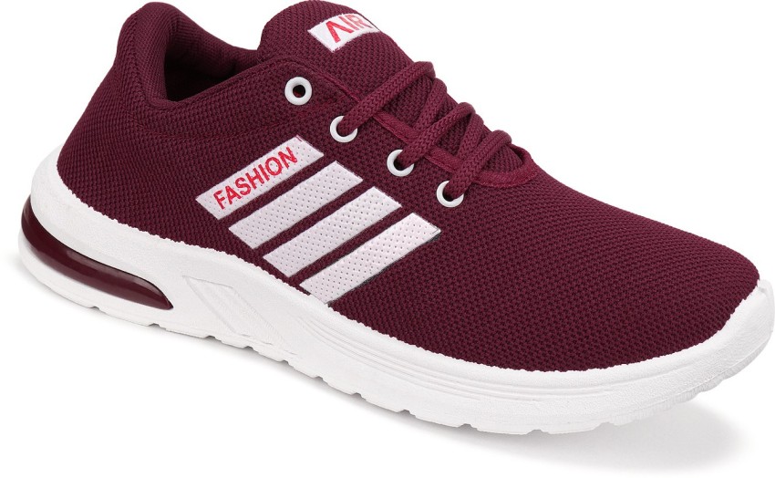 Maroon tennis shoes on sale womens