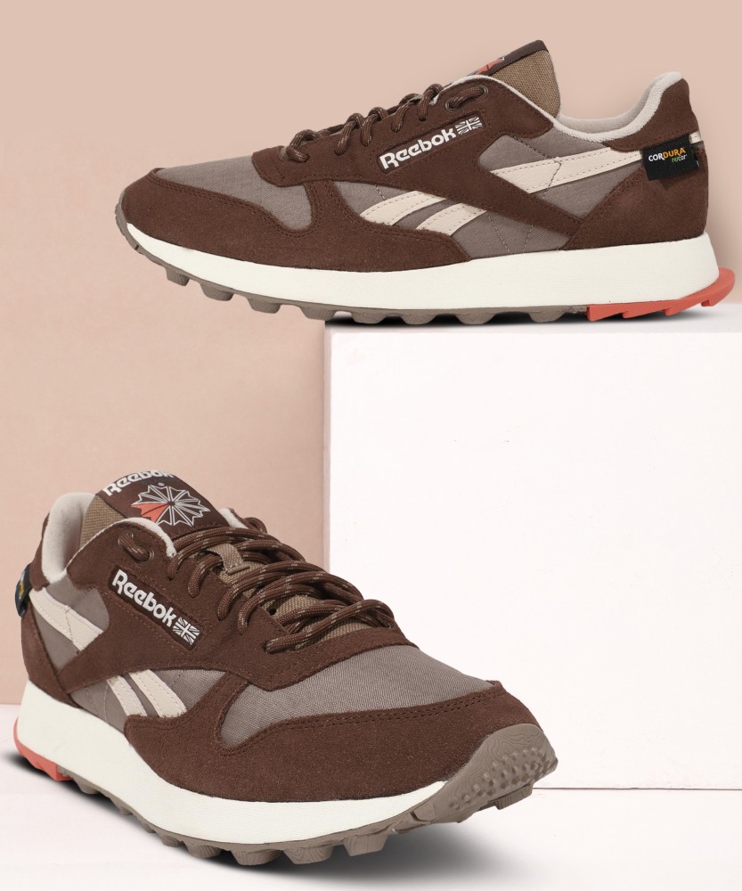 reebok classic brown mens