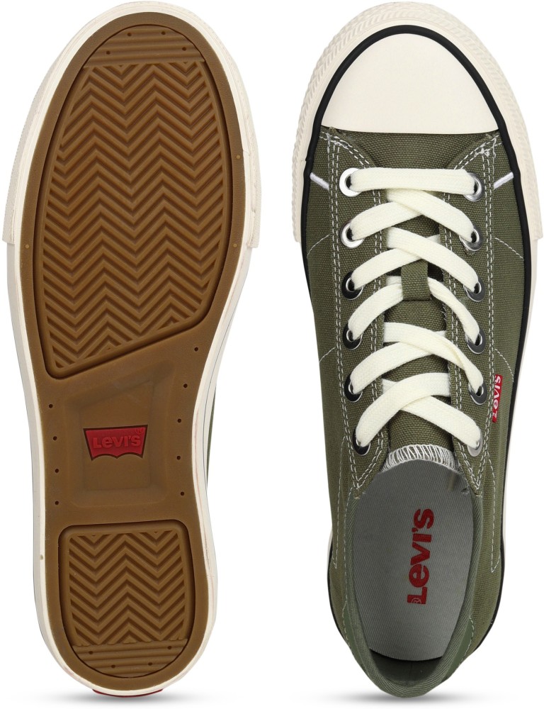 Levis hot sale canvas sneakers