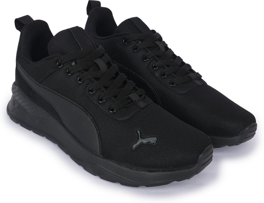 Puma black shoes best sale