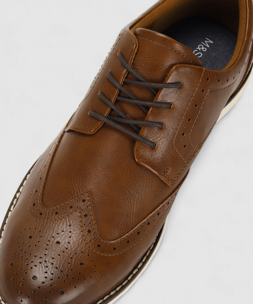 Marks and spencer mens brogues store
