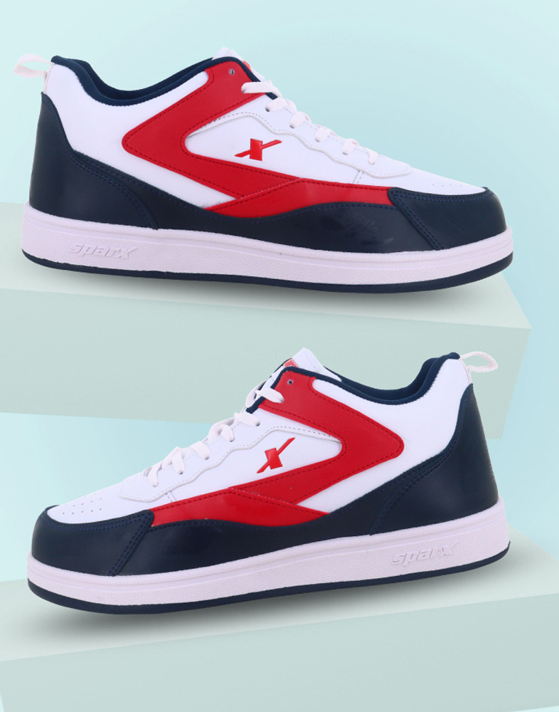 Sparx shoes white and red hotsell