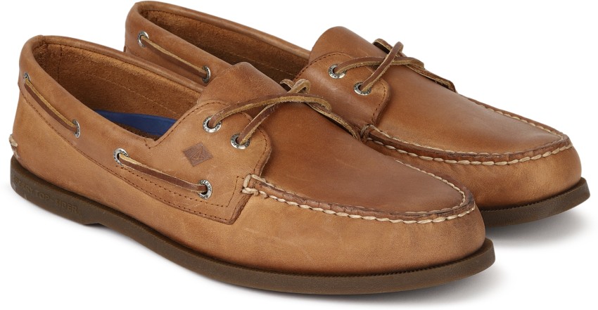 Orange sperry sales boat shoes