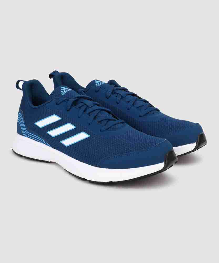 Adidas running hotsell shoes men blue