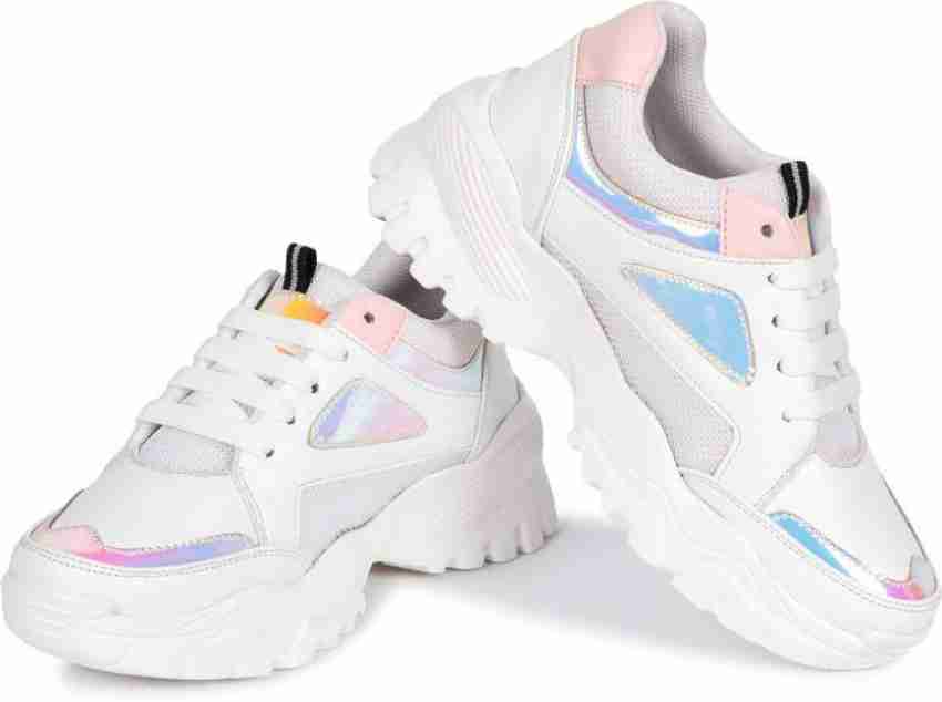 Buy Deals4you White Sneakers for Women Online at Best Prices in India -  JioMart.