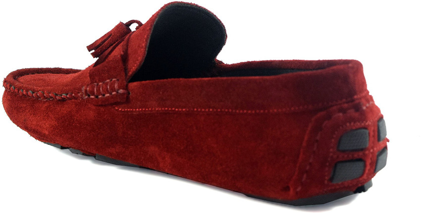 Versace loafers red online