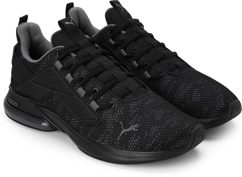 Puma men's lqdcell optic knit shoes - outlet black