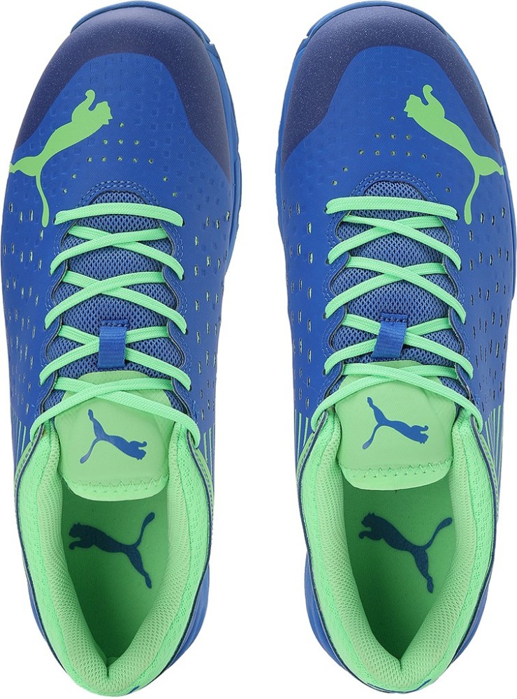 Puma cricket shoes 2019 green sale