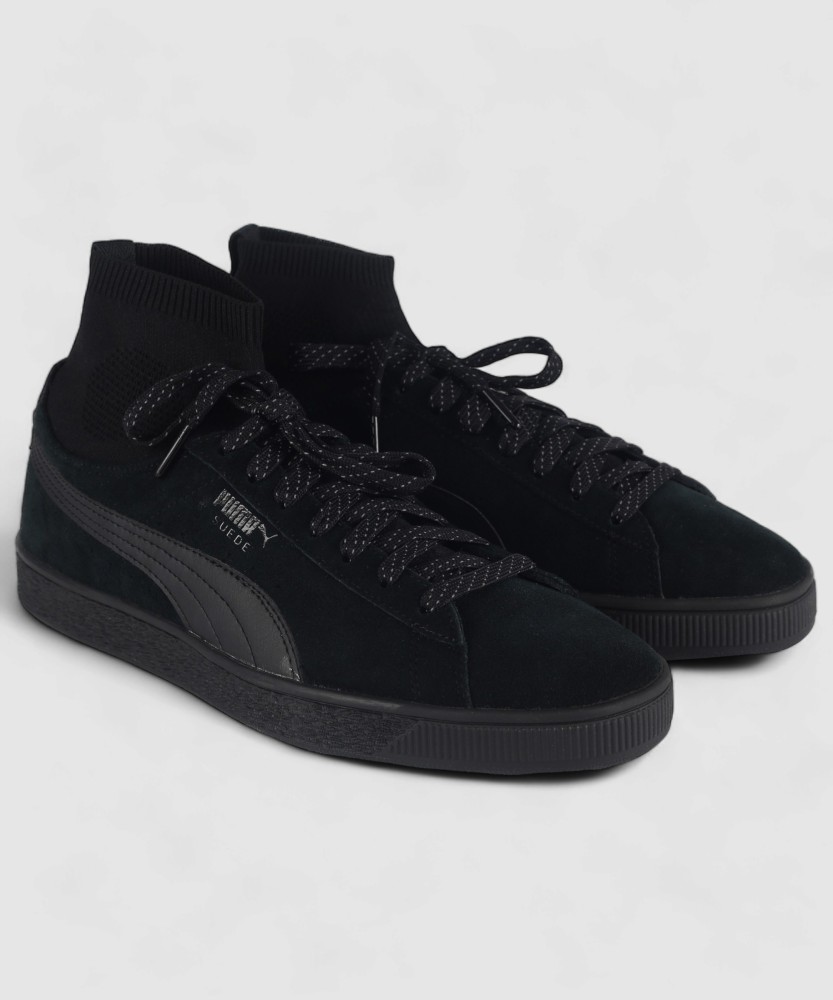 PUMA Suede Classic Sock Sneakers For Men Buy Puma Black Puma Black Color PUMA Suede Classic Sock Sneakers For Men Online at Best Price Shop Online for Footwears in India