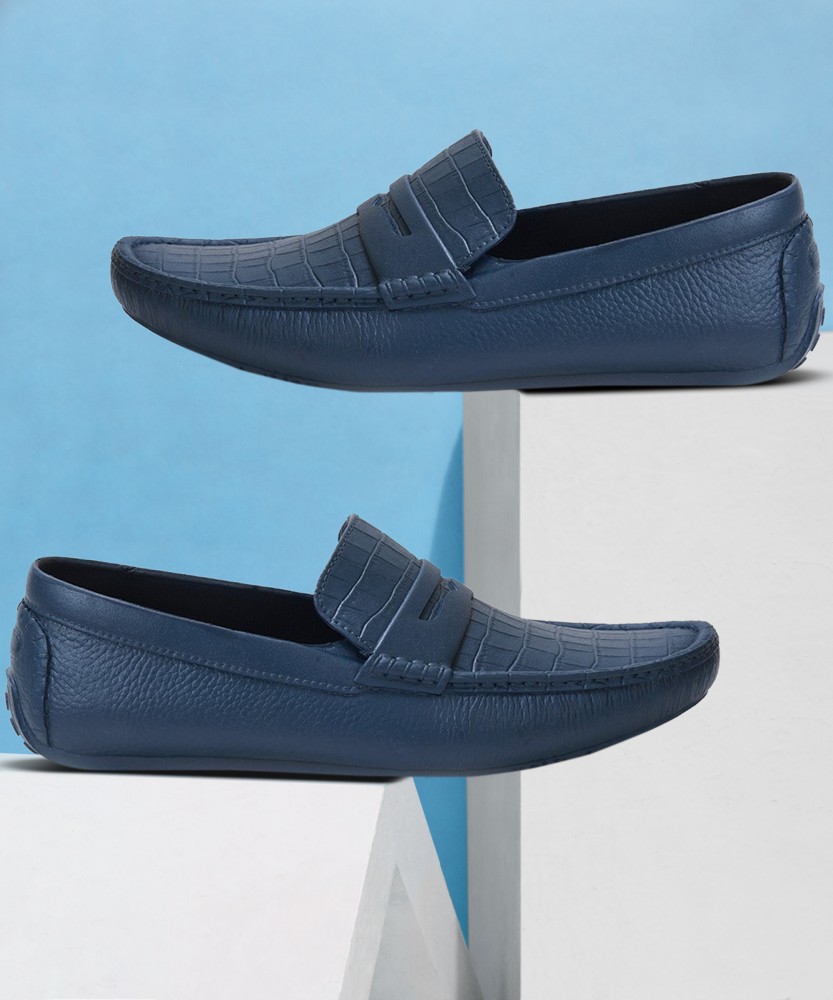Louis Vuitton Shoe Size 9.5 Black Leather Solid Loafer Men's Shoes