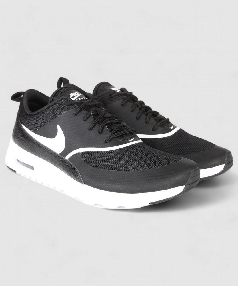nike air max thea black white