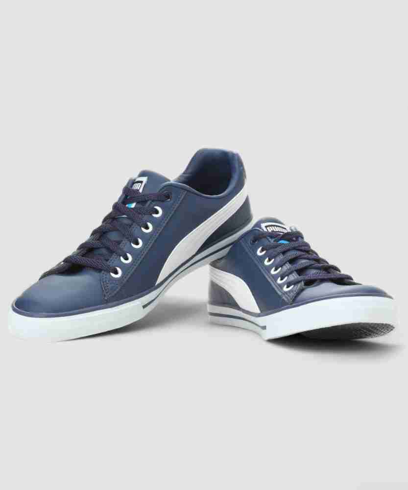 PUMA Salz III DP Sneakers For Men Buy Dark Navy Puma White Color PUMA Salz III DP Sneakers For Men Online at Best Price Shop Online for Footwears in India