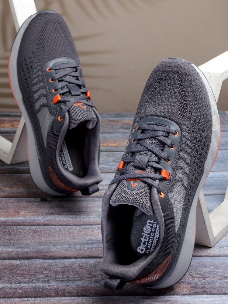 action Action Athleo ATG 770 Light Weight Comfortable Trendy Running Breathable Gym Running Shoes For Men