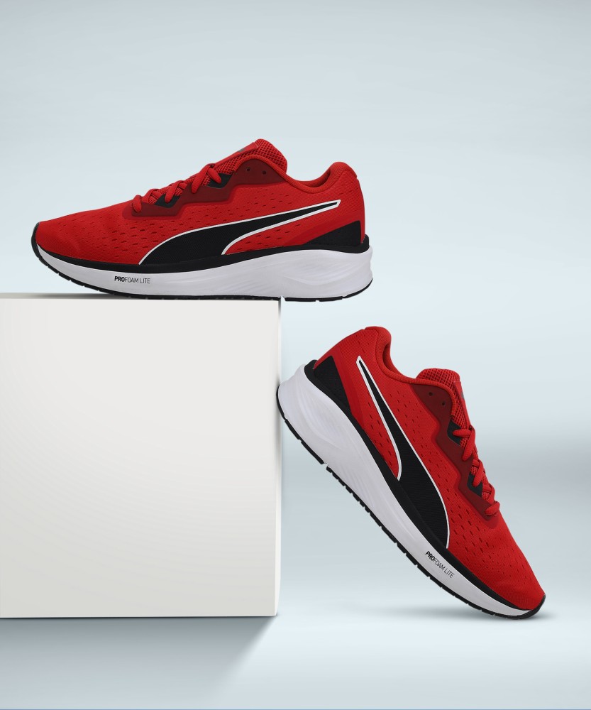 Puma red cheap shoes online