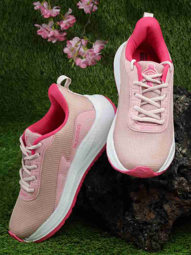 Pink sports shoes outlet for women