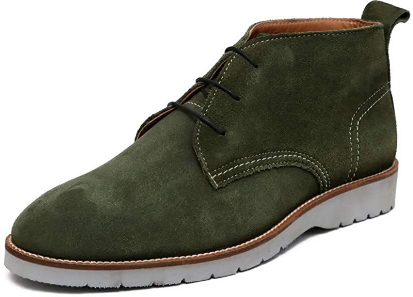 Green chukka hot sale boots