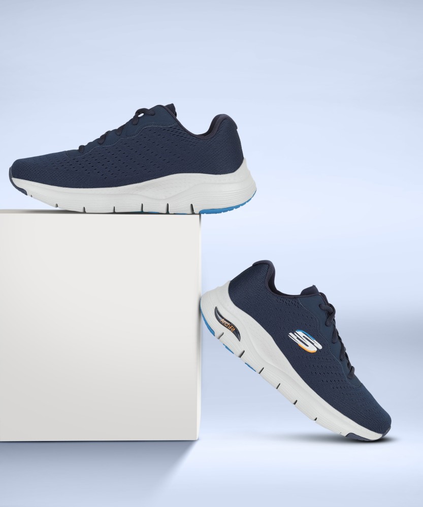 Skechers air infinity outlet navy blue sneakers