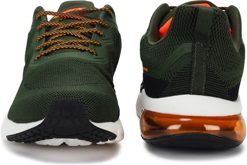 Olive green and orange shoes outlet