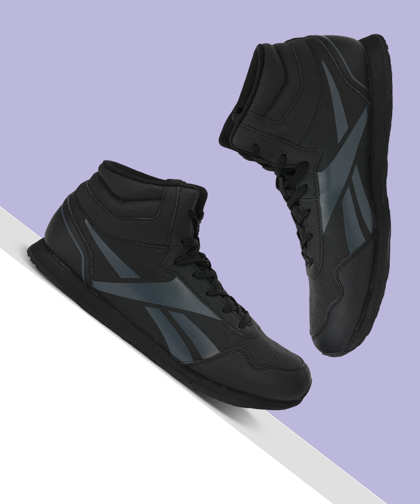 reebok classic high top black mens