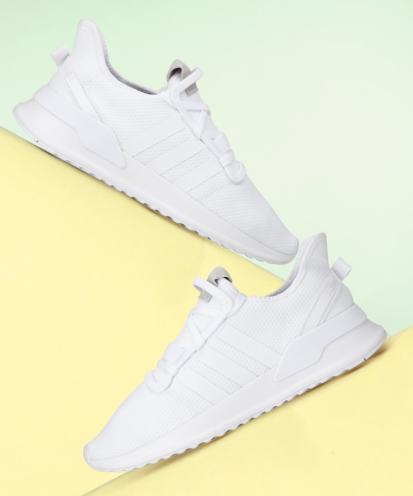 adidas originals u path run trainer in white