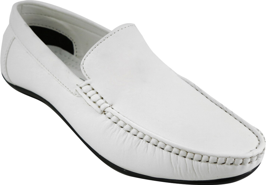 White clearance belly shoes