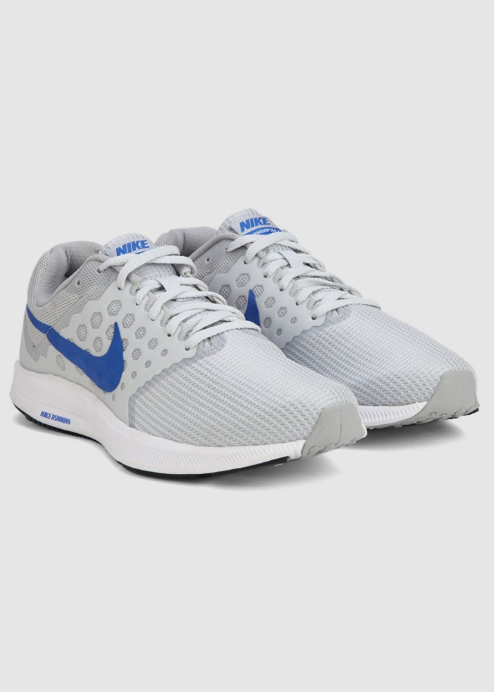 NIKE DOWNSHIFTER 7 Running Shoes For Men Buy PURE PLATINUM HYPER COBALT WOLF GREY Color NIKE DOWNSHIFTER 7 Running Shoes For Men Online at Best Price Shop Online