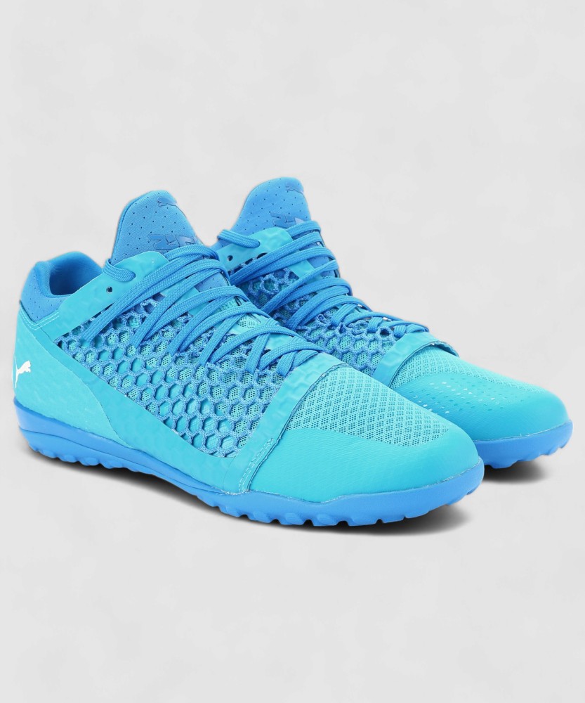 PUMA 365 NETFIT ST Football Shoes For Men Buy Electric Blue Lemonade Puma White Hawaiian Ocean Color PUMA 365 NETFIT ST Football Shoes For Men Online at Best Price Shop Online for