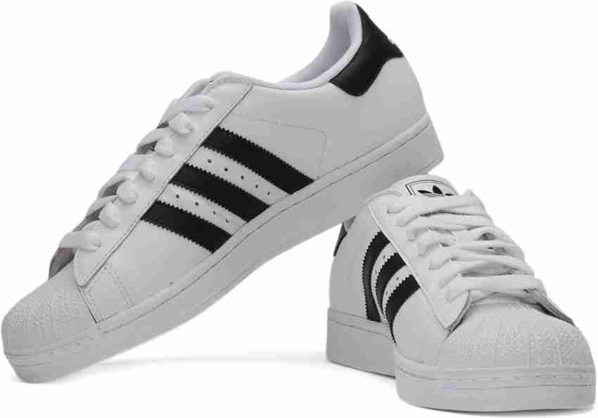 ADIDAS Superstar II Sneakers For Men Buy White Black Color ADIDAS Superstar II Sneakers For Men Online at Best Price Shop Online for Footwears in India Flipkart