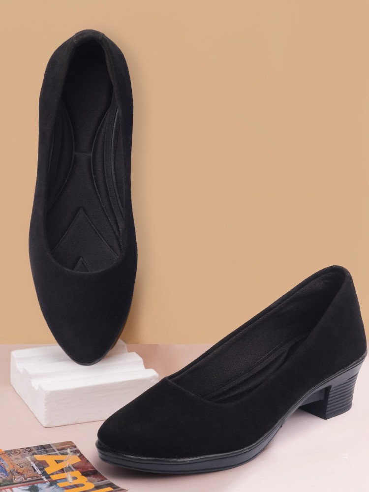 Black belly shoes for girls online