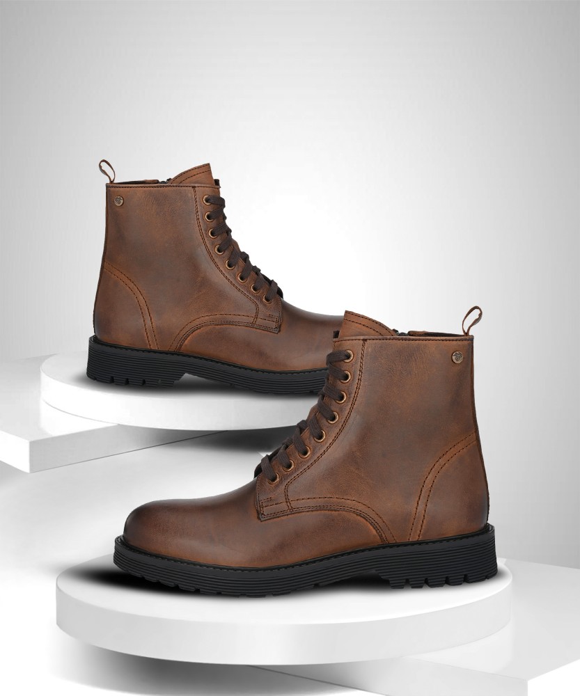 Delize High Ankle Derby Boots For Men Buy Delize High Ankle Derby Boots For Men Online at Best Price Shop Online for Footwears in India Flipkart