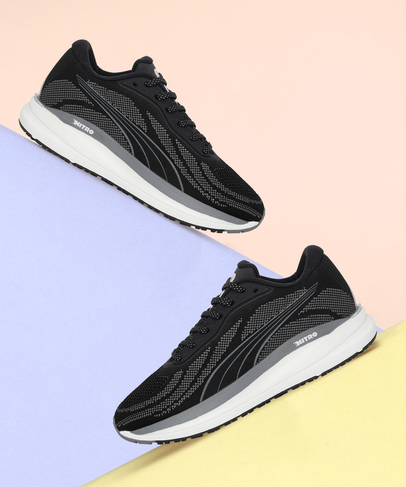 Puma knit running shoes store