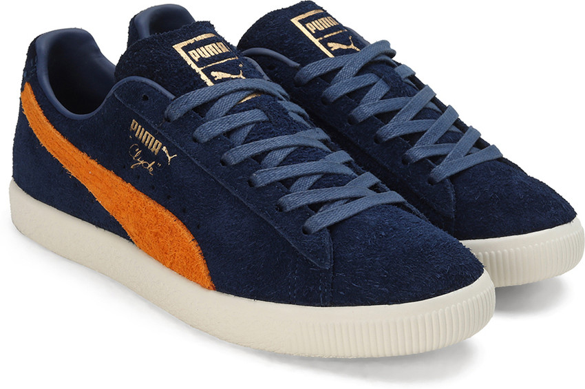 Puma clyde blue on sale
