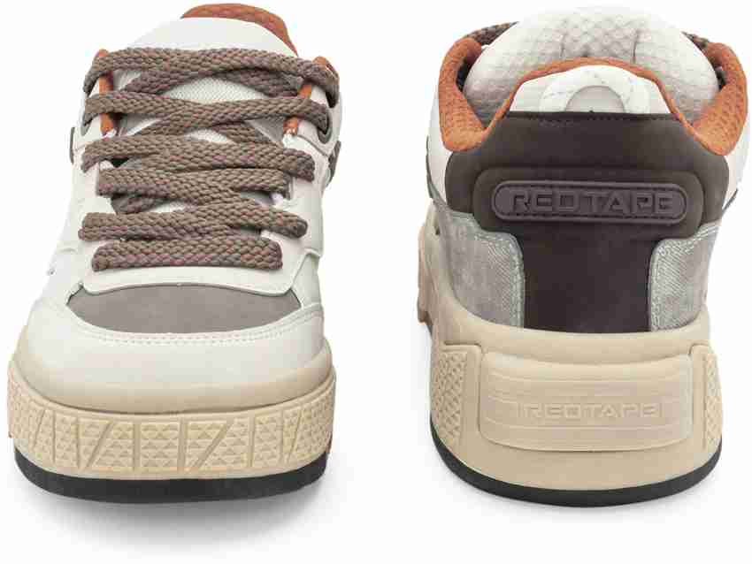 Red tape orange shoes sale