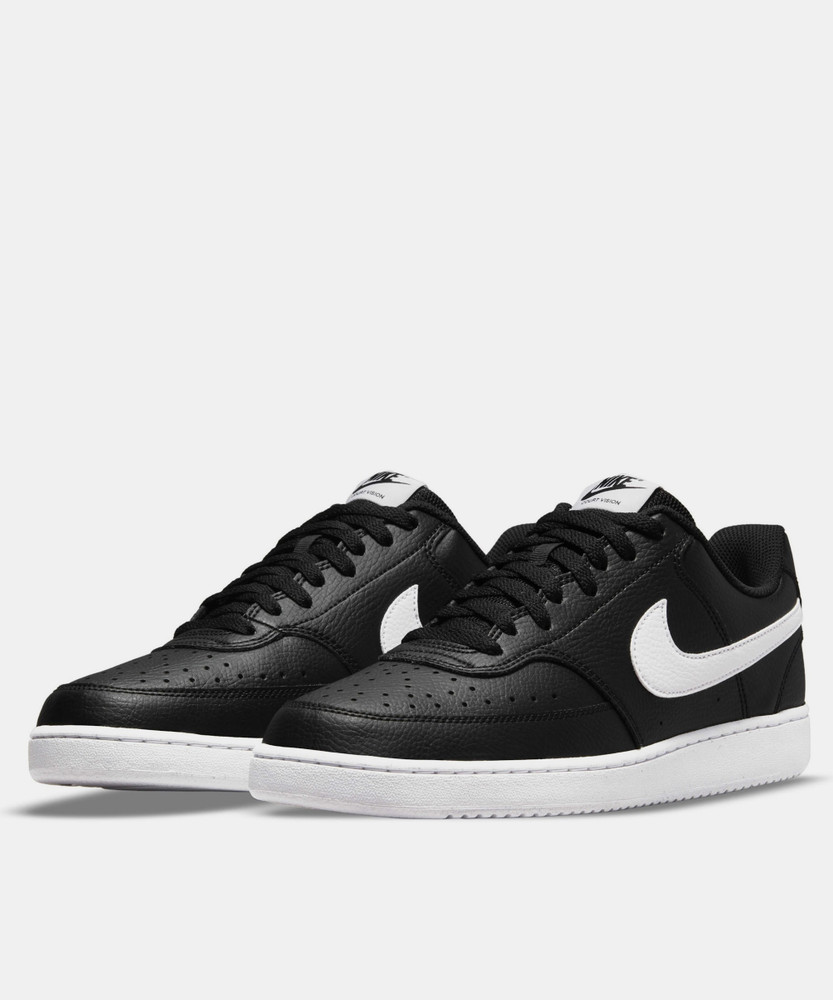 Nike court low black on sale
